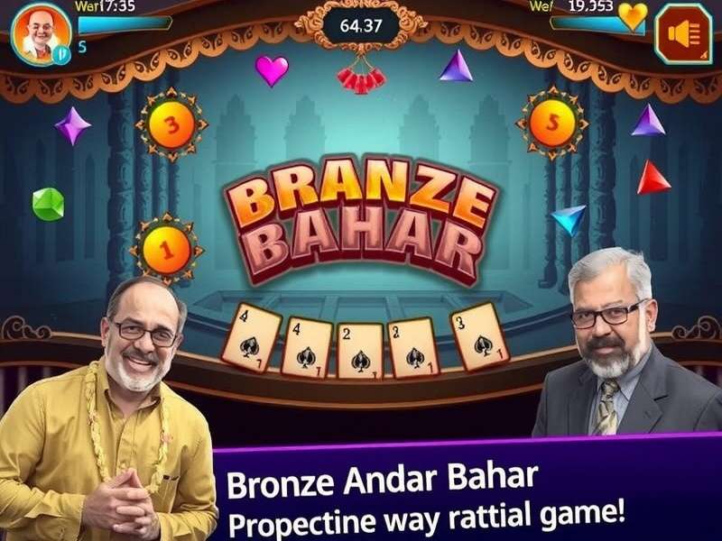 Bronze Andar Bahar Gameplay Screenshot - Real-Time Multiplayer Mode